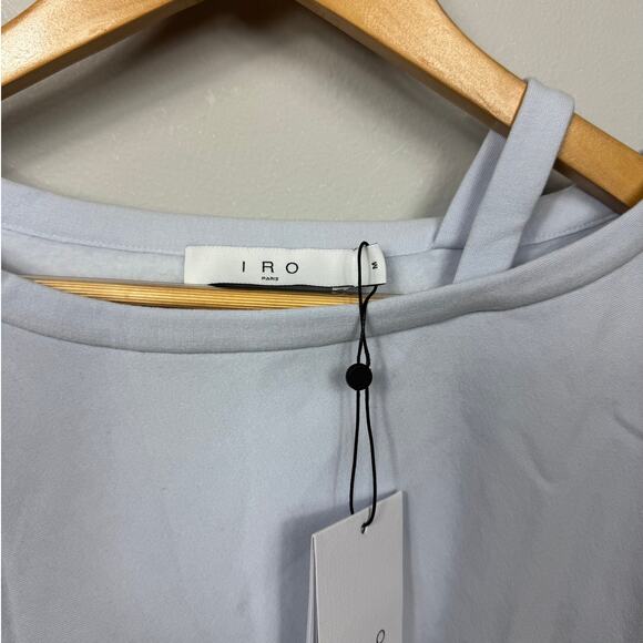 New IRO Fayda Mini Dress in Light Blue Women's Size M - Picture 6 of 10